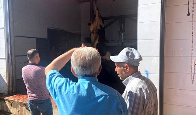 Kurban kesecek elemanlar sertifika aldı