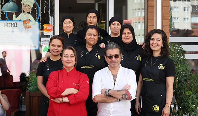 Ünlü Şef Amani, Merkezefendi Kadın Kooperatifi’ne hayran kaldı
