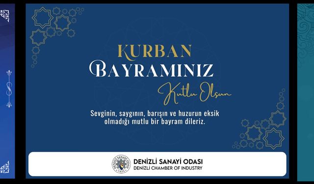 Denizli Sanayi Odası, Denizli Ticaret Odası, Pamukkale Üniversitesi Bayram İlanları