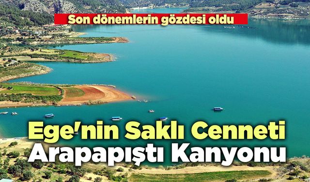 Ege'nin Saklı Cenneti: Arapapıştı Kanyonu