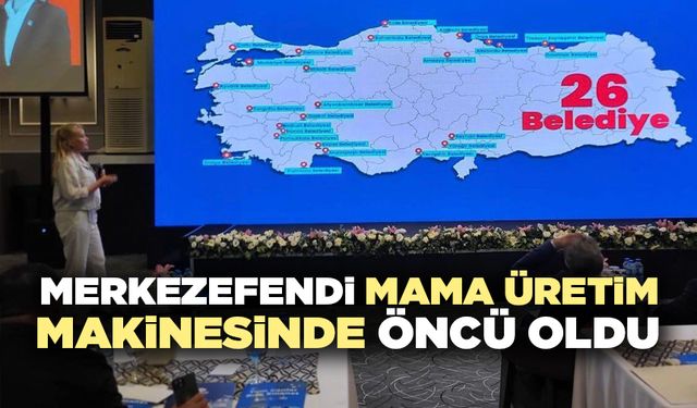 Merkezefendi Mama Üretim Makinesinde Öncü Oldu