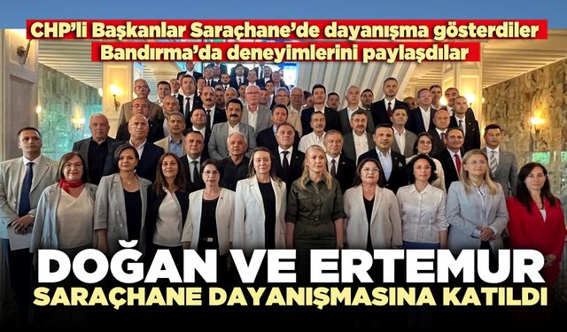 Doğan Ve Ertemur Saraçhane Dayanışmasına Katıldı