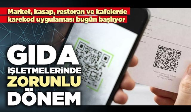 Gıda işletmelerinde zorunlu dönem