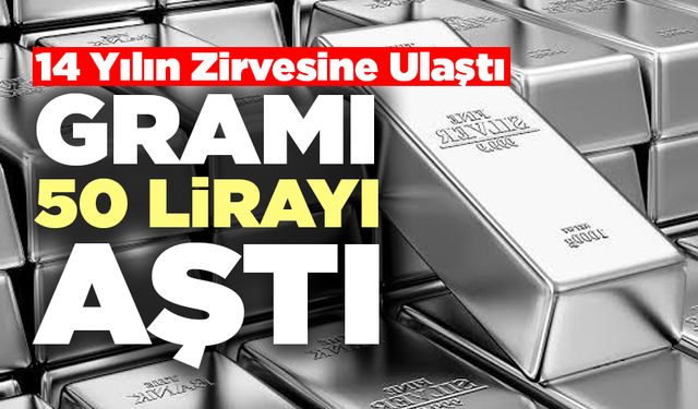 Gümüş Tarihi Rekor Kırdı