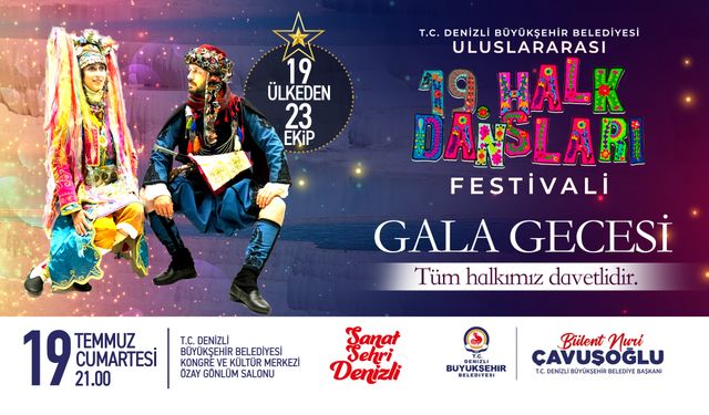 Büyükşehir Halk Dansları Gala Gecesi Popup Reklamı 17-18 Temmuz