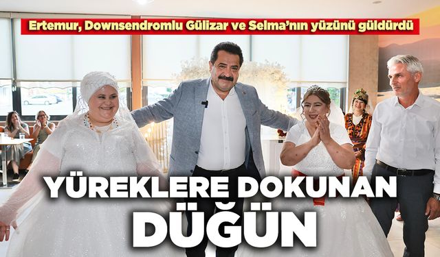 Yüreklere dokunan düğün