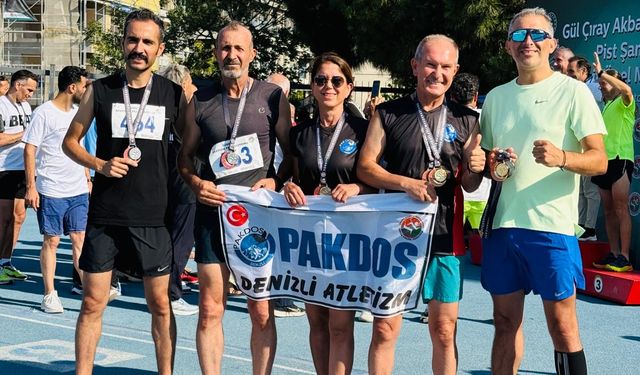 Denizlili Sporcular İstanbul’un Tozunu Attı