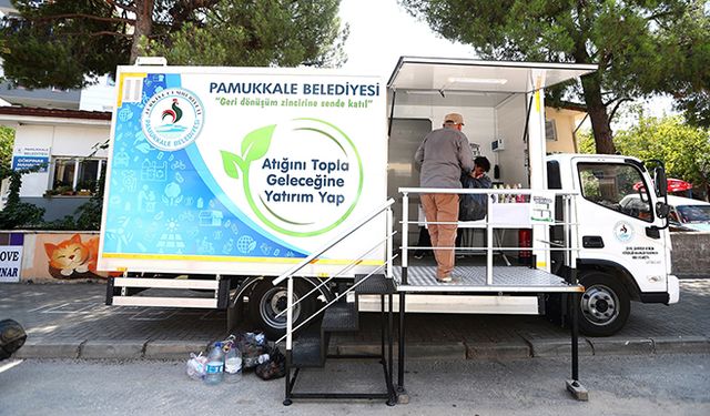 Geri dönüşüm vatandaşın ayağına geldi