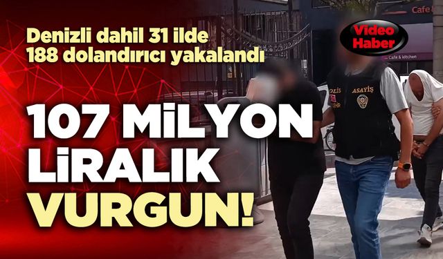 107 Milyon liralık vurgun!