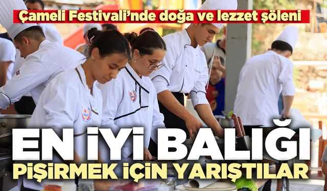 En iyi balığı pişirmek için yarıştılar