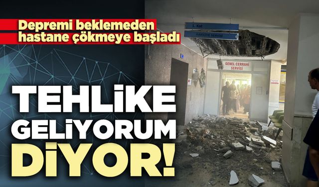 Tehlike geliyorum diyor!