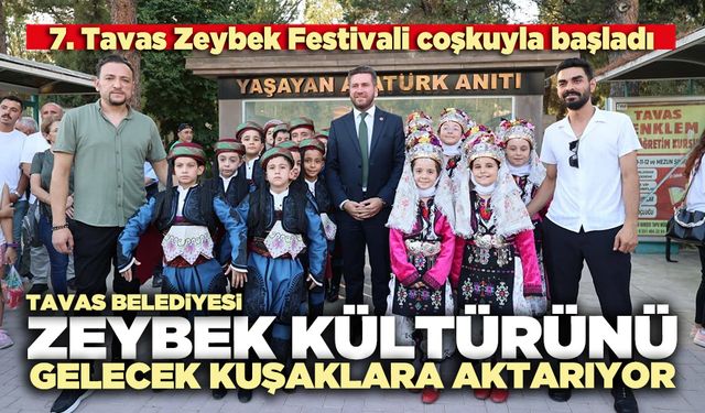 Tavas Belediyesi zeybek kültürünü gelecek kuşaklara aktarıyor