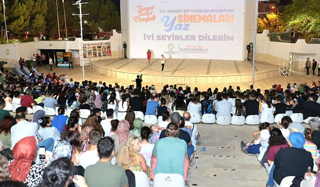 “Yaz Sinema Akşamları” tüm hızıyla devam ediyor