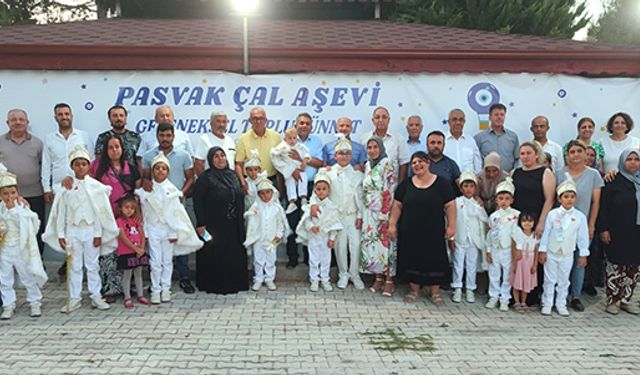 Çocuklar erkekliğe ilk adımlarını attı