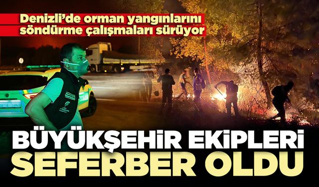 Büyükşehir ekipleri seferber oldu
