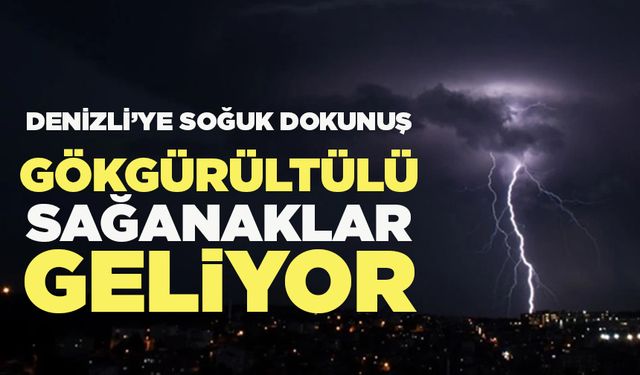 Denizli’de Hafta Yağışlı Başlıyor Sıcaklıklar Düşüyor