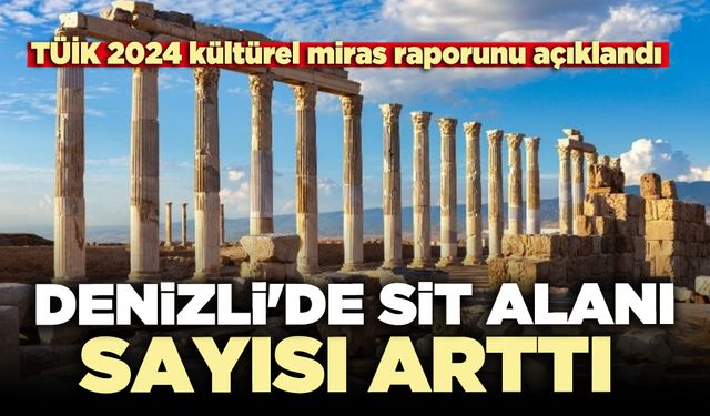Denizli'de sit alanı sayısı arttı