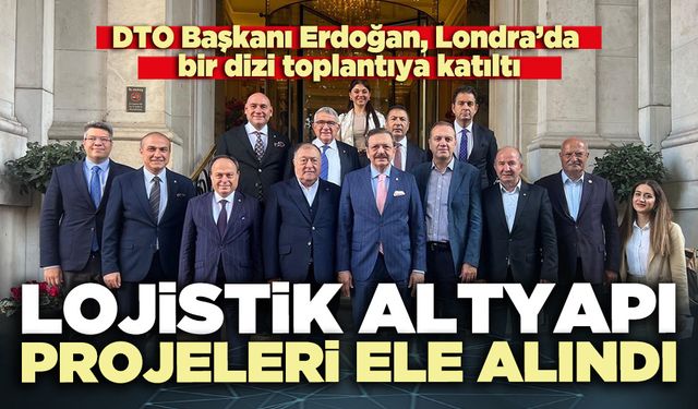 Lojistik altyapı projeleri ele alındı