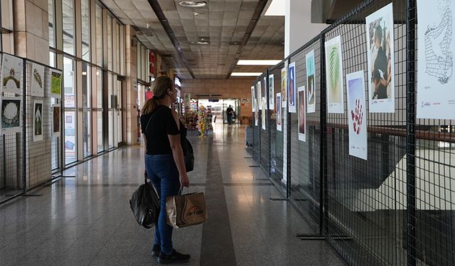 Dünya Barış Günü Sergisi Denizli Terminalinde