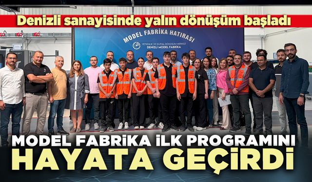 Model Fabrika ilk programını hayata geçirdi