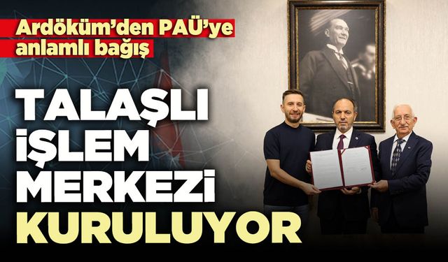 PAÜ’de talaşlı işlem merkezi kuruluyor