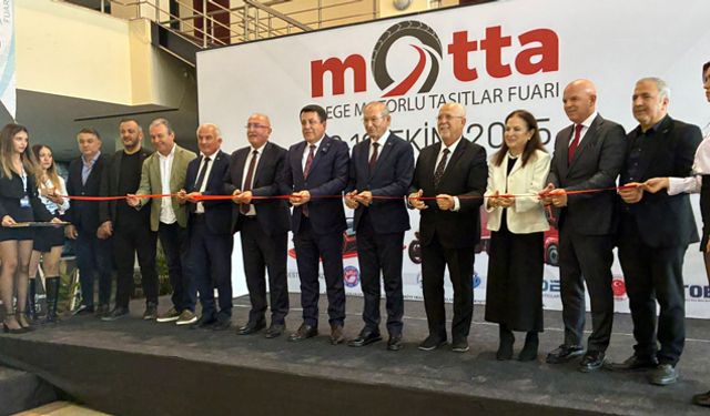 MOTTA Ege Motorlu Taşıtlar Fuarı açıldı