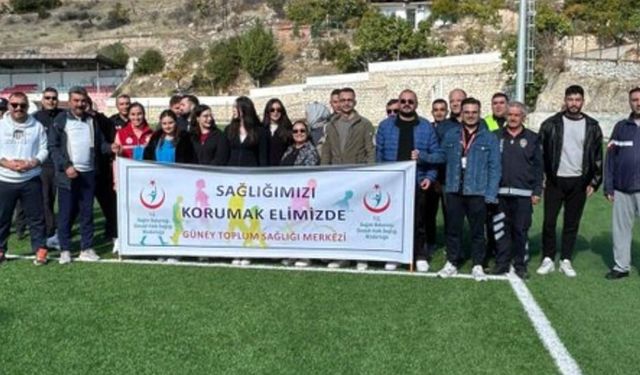 Güney'de 'Sağlıkla Yaşayan Türkiye' yürüyüşü düzenlendi