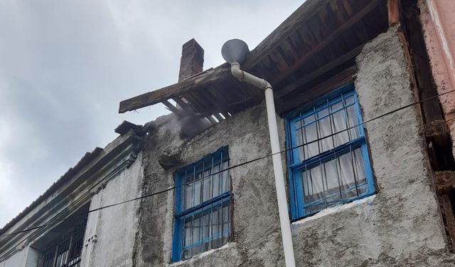 Baca yangını korkuttu