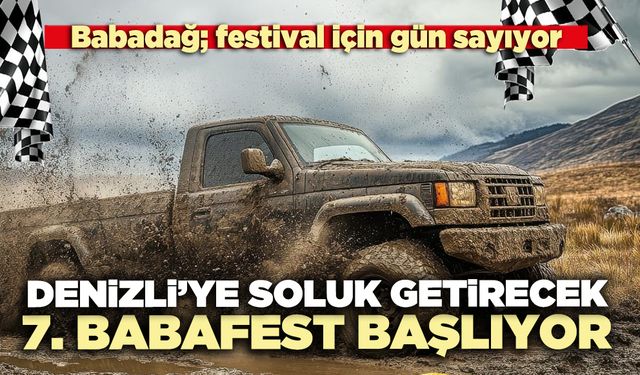 Denizli’ye soluk getirecek 7. BabaFest Başlıyor