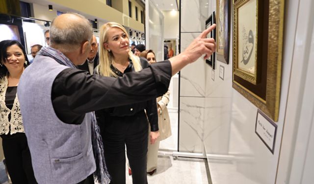 Celal Günaydın resim koleksiyonu sergisi açıldı