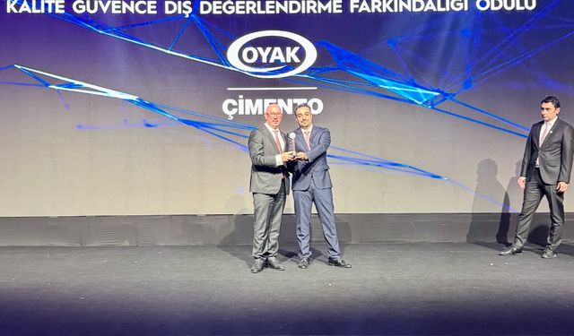 OYAK Çimento’nun Kurumsal Yönetişim Başarısı TİDE Ödülü ile Tescillendi