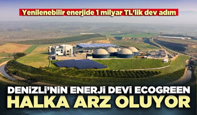 Denizli’nin enerji devi Ecogreen halka arz oluyor