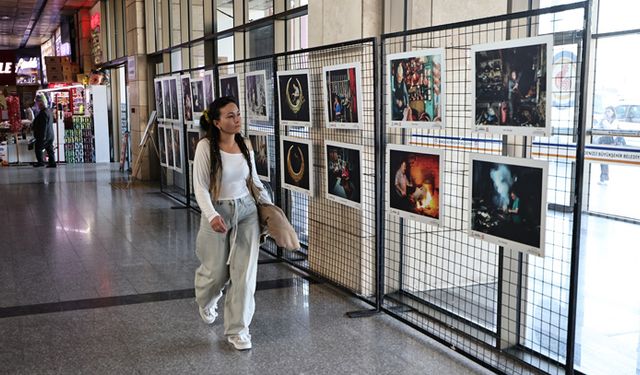 “Kaleiçi Çarşısı’nda Emek ve Alın Teri” sergisi şimdi otobüs terminalinde