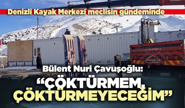 Çavuşoğlu: “Çöktürmem, çöktürmeyeceğim”