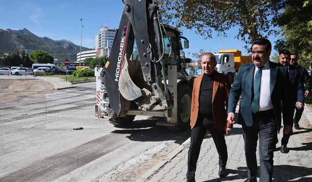 Asmalıevler Mahallesi'ne modern yol hamlesi