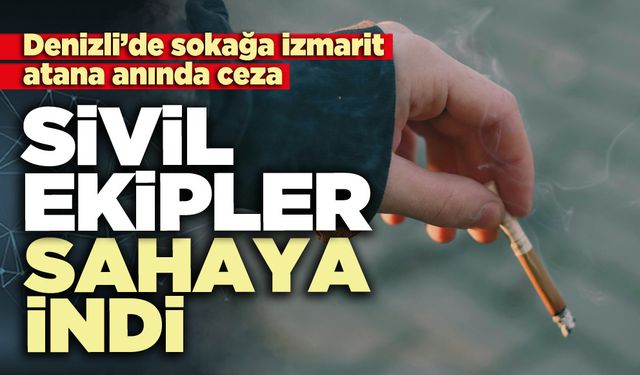 Sivil ekipler sahaya indi