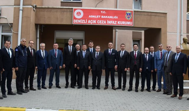 Genel Müdür Yıldırım, Denizli cezaevini ziyaret etti