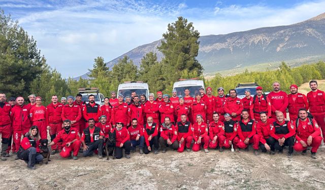 AKUT gönüllüleri her an göreve hazır