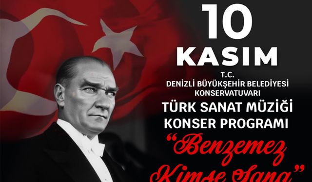 Büyükşehir’den 10 Kasım’a özel anma programı