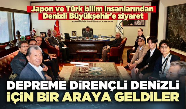 Depreme dirençli Denizli için bir araya geldiler