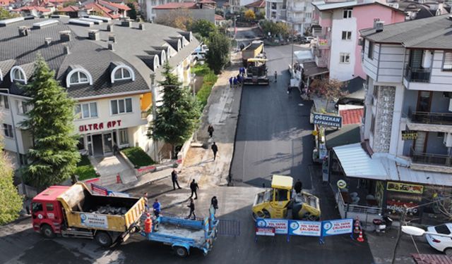 Pamukkale Belediyesi'nden yol yenileme atağı