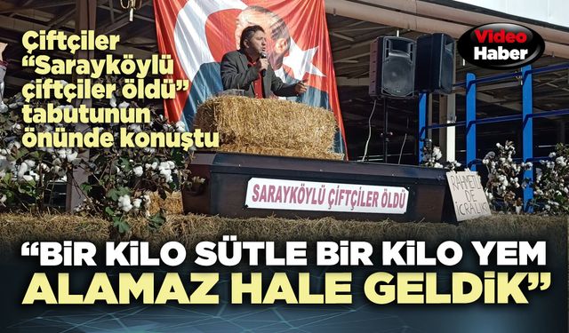 Sarayköylü çiftçiler öldü: “Bir kilo sütle bir kilo yem alamaz hale geldik”