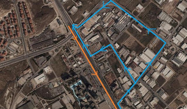 Üst geçit çalışmalarında yeni etap