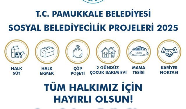 Pamukkale Belediyesi Projeleri 24 Aralık 2025 Popup Reklamı