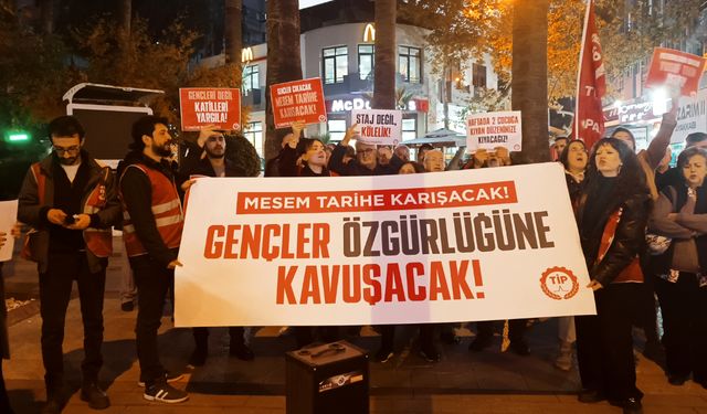 TİP 16 öğrencinin tutuklanmasını protesto etti