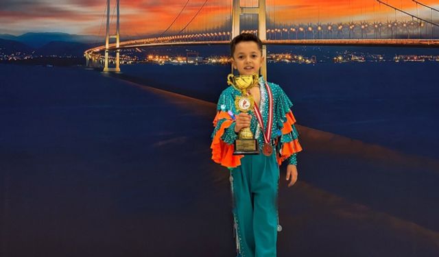 Denizli’nin minik Yıldızı Dünya üçüncüsü oldu