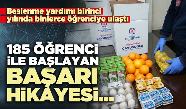 185 öğrenci ile başlayan başarı hikayesi…