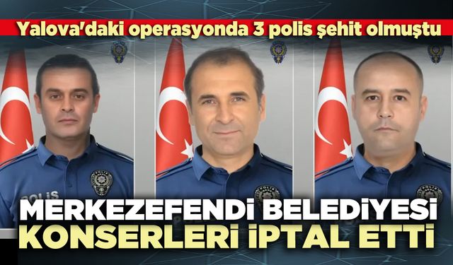 Merkezefendi Belediyesi konserleri iptal etti