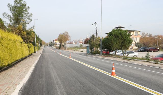 Namık Kemal Caddesi yeni görünümüne kavuştu
