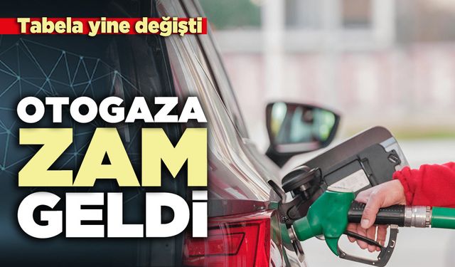Otogaza zam geldi